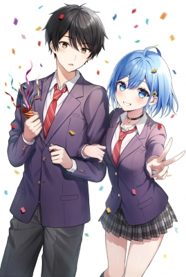 Can a Boy and Girl Friendship Hold Up? (No, It Can't!!) anime poster