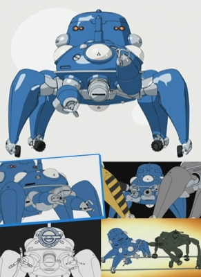 Watch Ghost in the Shell: Stand Alone Complex - The Laughing Man - Tachikomatic Days anime free online