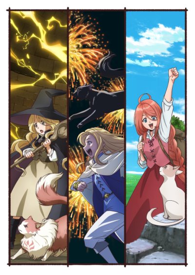 The Cat and the Dragon anime poster